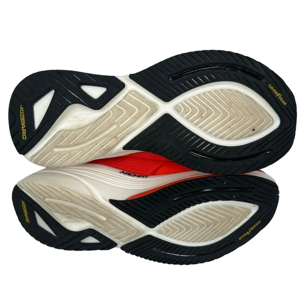 Skechers Go Walk‎ Distance Walker Men's 9.5 Air Cooled Running Shoes 216529 RDBK